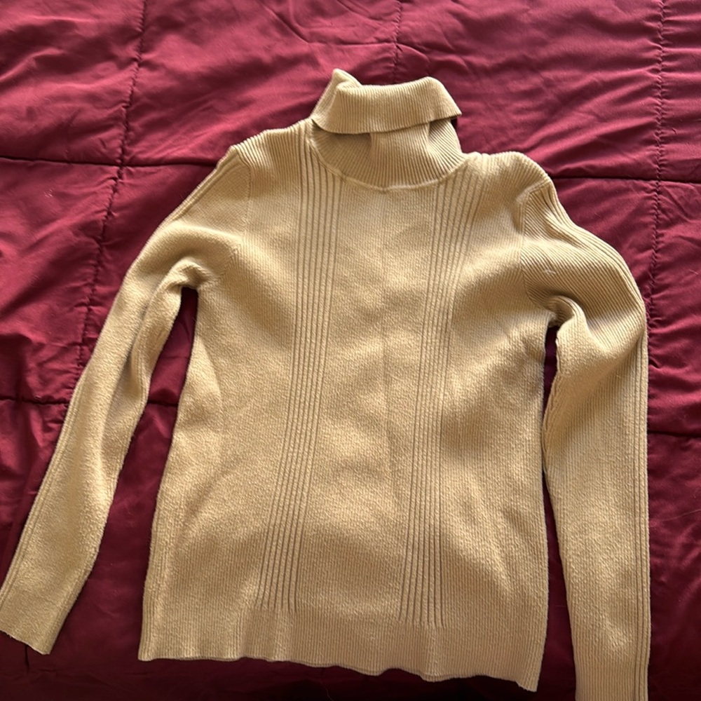 Tan Knit Sweater